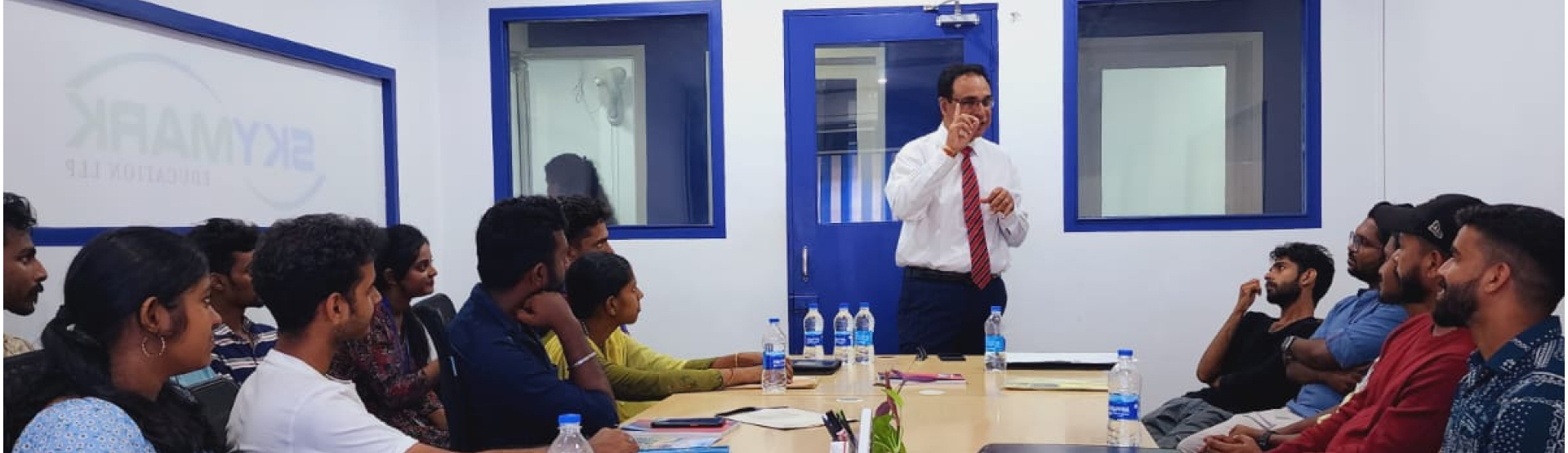 Skymark Team With University Head